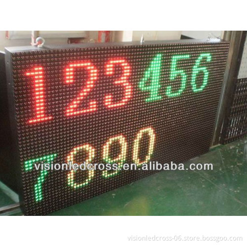 P16 pure blue outdoor led message sign with CE certificate